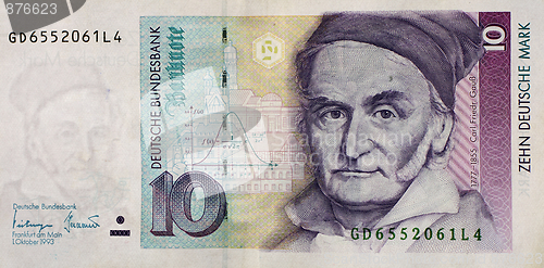 Image of Demonetised German deutsche marks