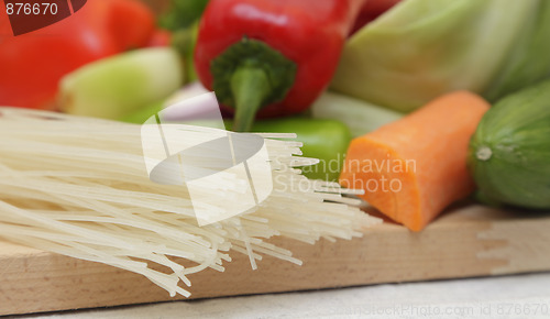 Image of Pasta and vegetables