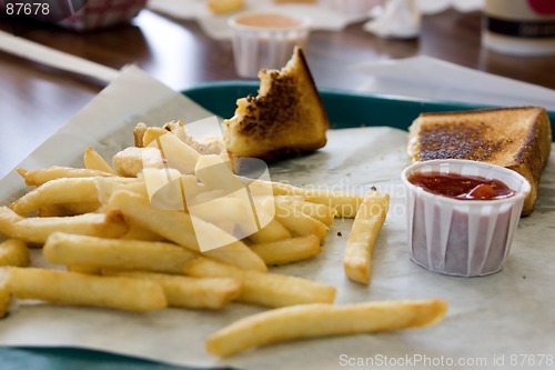 Image of Close up on French Fries