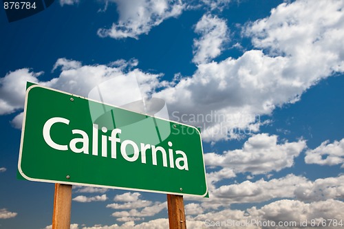 Image of California Green Road Sign