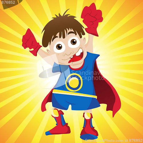 Image of Super hero Boy.