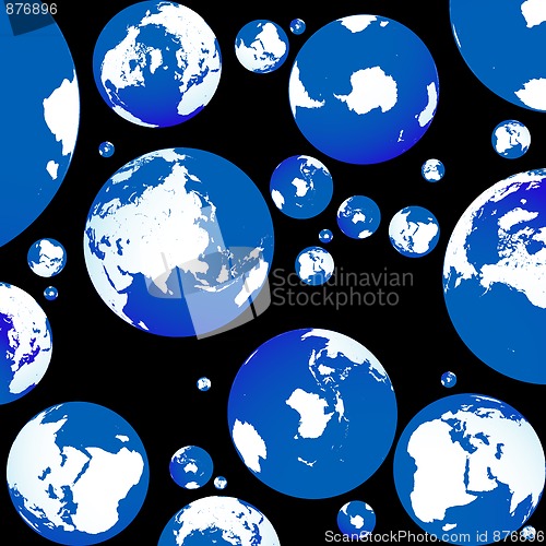 Image of blue planet
