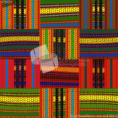 Image of seamless african design