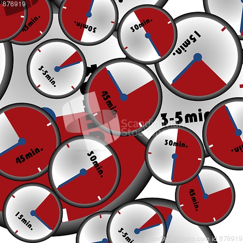 Image of  red timers