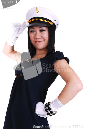 Image of Chinese sailor girl.