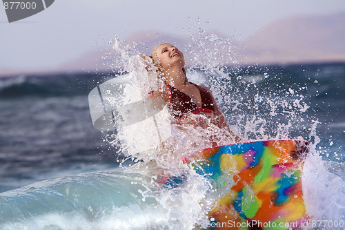 Image of Body-boarding fun