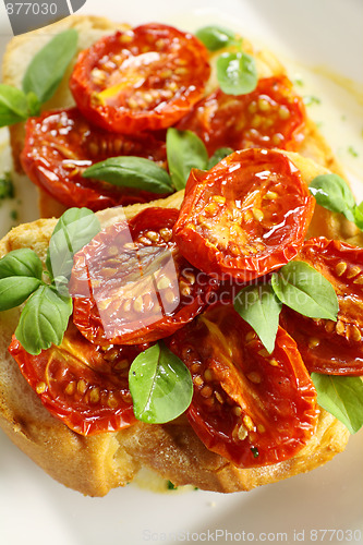 Image of Roasted Tomato Bruschetta