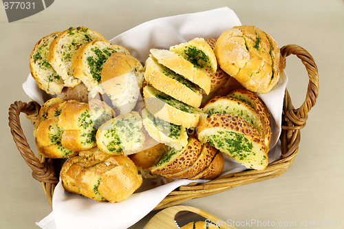 Image of Homemade Garlic And Herb Bread