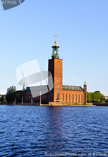 Image of The city hall, Stockholm 