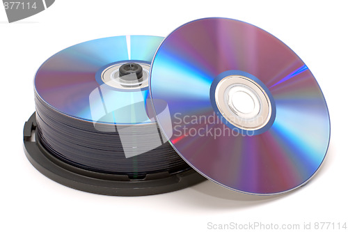 Image of Pile of DVDs