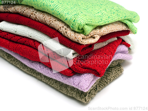 Image of Stack of clothes