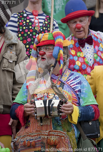 Image of Musical Clown playing