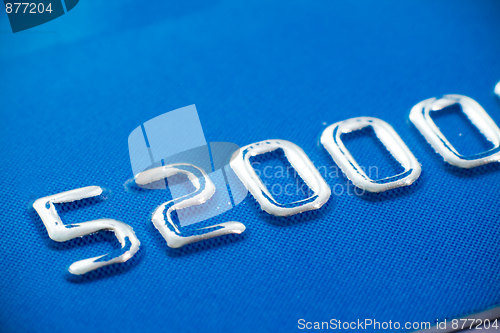 Image of Credit card embossing