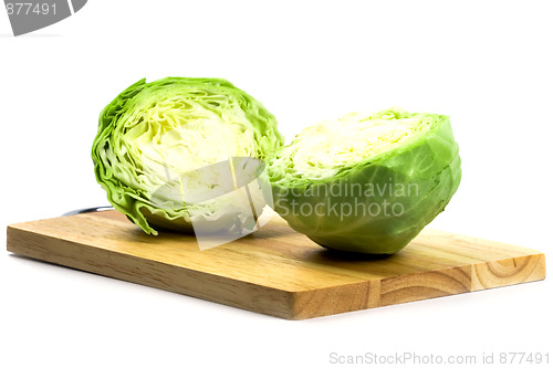 Image of green cabbage