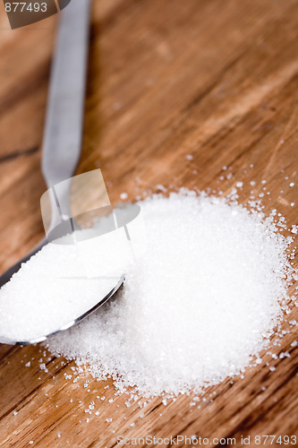Image of spoon with sugar