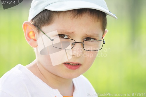 Image of Boy in eyeglasses