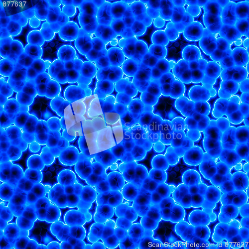 Image of Blue Cells Virus Texture