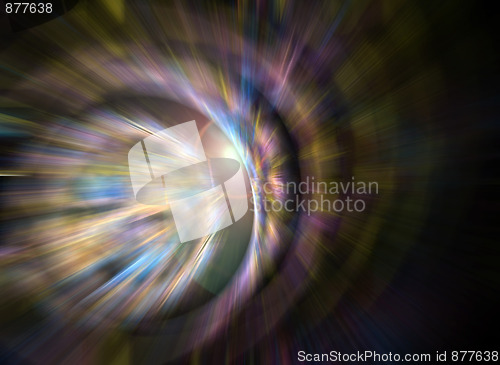 Image of Abstract Fractal Blur