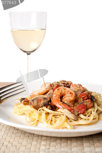 Image of Shrimp Scampi with Linguine