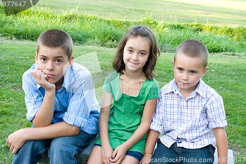 Image of Three Bored Kids