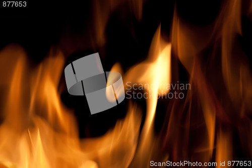 Image of Hot Fire Flames