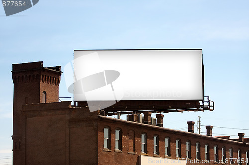 Image of Blank Urban Billboard