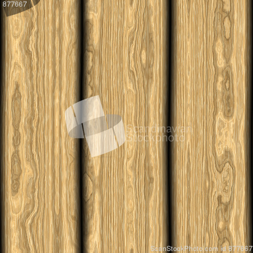 Image of Wooden Boards Seamless Pattern