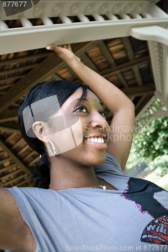 Image of Happy Young Woman