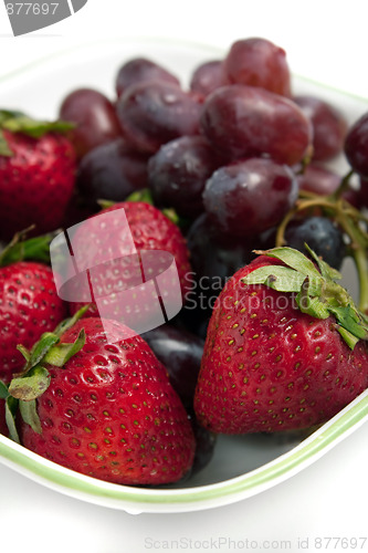 Image of Bowl of Red Berries