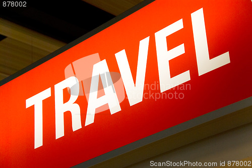 Image of travel sign