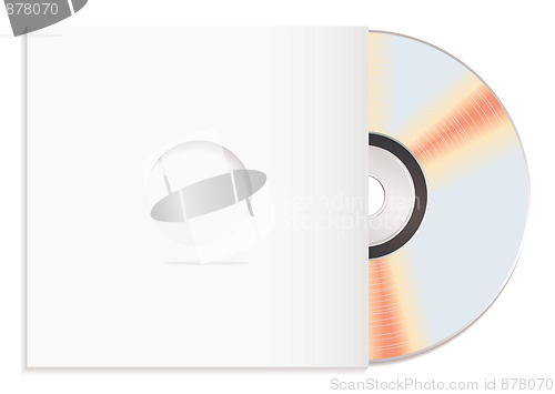 Image of shiny cd and case red