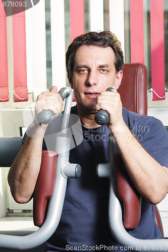 Image of Man at exercise