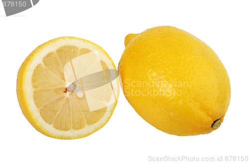 Image of Section and single lemons.