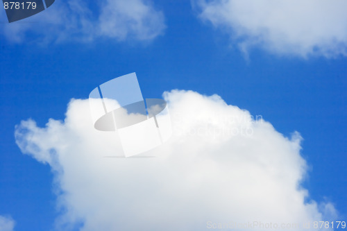 Image of White clouds and blue sky