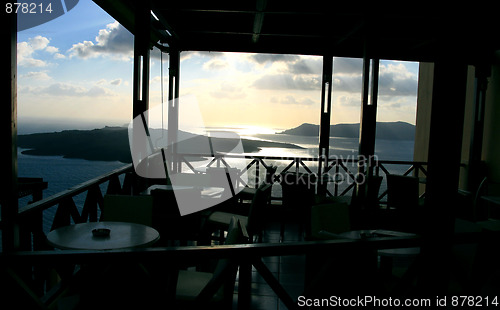 Image of View towards stormy weather