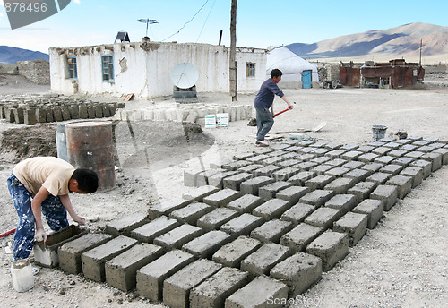 Image of Construction of house