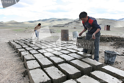 Image of Construction of house