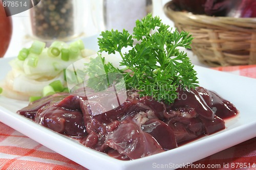 Image of raw liver