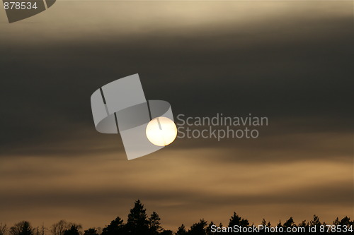 Image of Island ach clouds