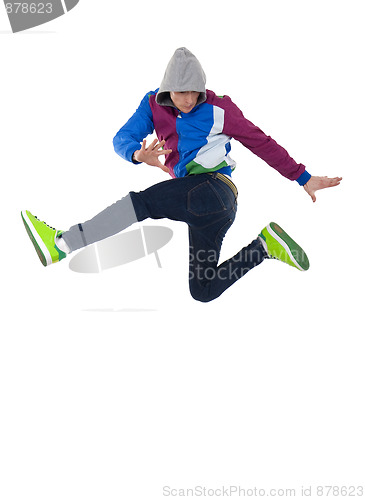 Image of dancer jumping