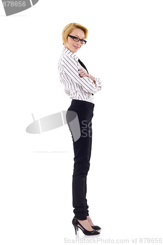 Image of beautiful businesswoman