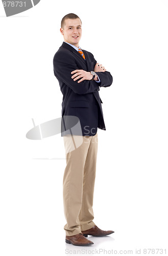 Image of Full length businessman