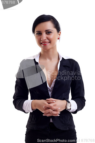 Image of Positive business woman