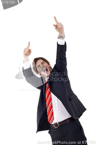 Image of happy businessman