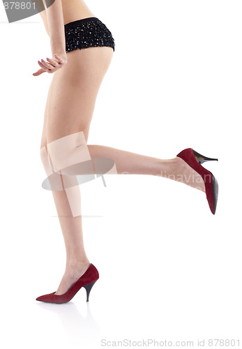 Image of sexy woman's leg