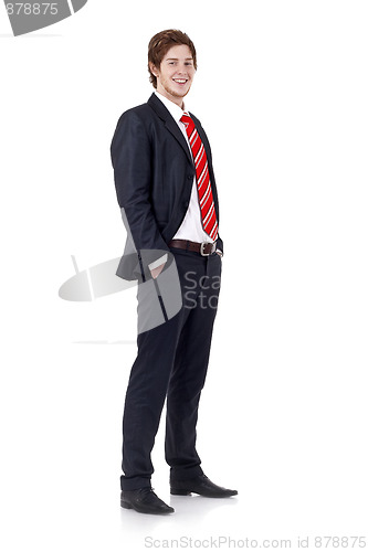 Image of confident young businessman