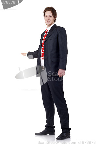 Image of man presenting