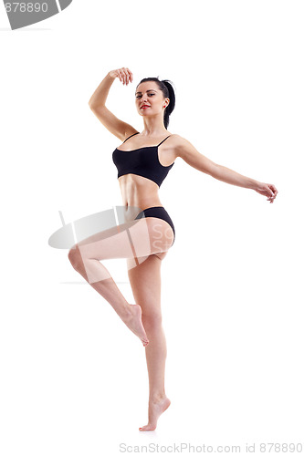 Image of sports girl dancing
