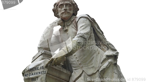 Image of Shakespeare statue