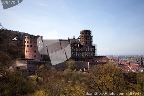 Image of Palace Ruins at Heidelberg